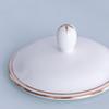 Elegant Bone China Tea Cup with Lid