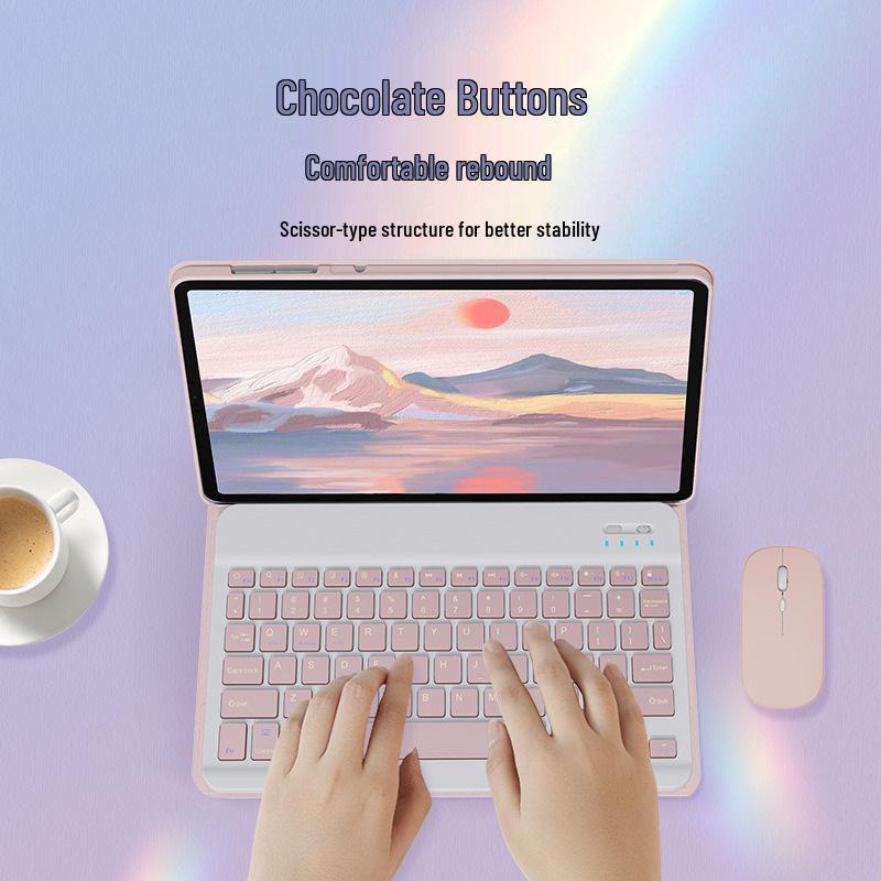 Кожаный чехол-клавиатура Bluetooth для Lenovo Xiaoxin Pad M11 Plus 10.6, модель 2025 года, Pro Защитный корпус