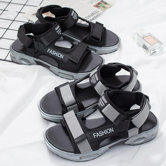 Летние босоножки и шлепанцы на высоком каблуке в корейском стиле с перекрестными ремешками для пар