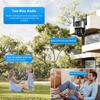 12MP 6K WiFi IP Camera Outdoor PTZ Three Lens Dual Screens 10X Zoom Auto Tracking Human Waterproof 4K CCTV Security Protection