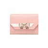 Women Wallet Foldable Portable Ladies Short Coin Purses  Cute Bow Clutch Bag Pu Leather Female Card Holder Purse