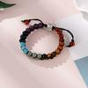 Плетеный браслет в богемном стиле, красочный, ручной работы, регулируемого размера, символическое значение, браслет на запястье