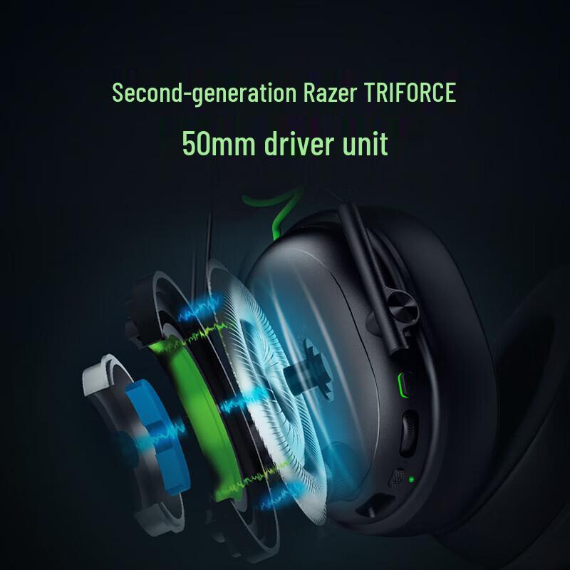 Беспроводная игровая гарнитура Razer BlackShark V3 X Hyperspeed с тремя режимами