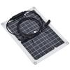2Pcs 15W Solar Panel Monocrystalline Silicon Solar Panel Photovoltaic Module 50A Controller for Car