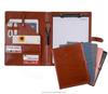 Leather Clipboard Padfolio Portfolio Organizer With Card Holder 2pcs Letter Size Writing Pad for Interview Business