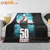 2005 50 Cent Рэп Хип-Хоп Ультра-мягкое одеяло Покрывало Зимнее Покрывало на диван Постельное белье