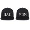 Adjustable Parents Matching Baseball Cap Hip Hop Baseball Hats MOM DAD Snapback Cap  For Man Women