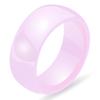 8mm Polished Ceramic Rings for Men Women Engagement Wedding Ring Jewelry Accessories