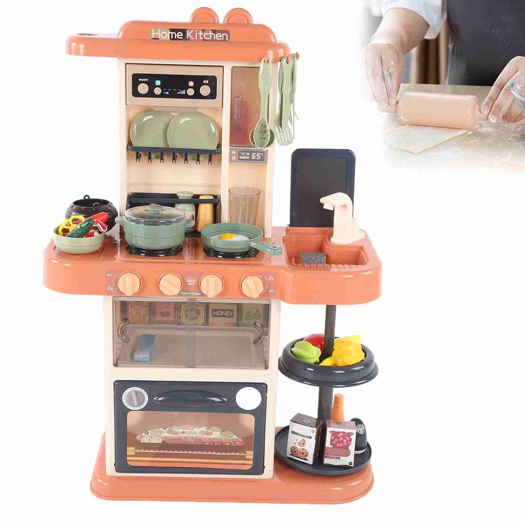 Детский симулятор кухонного спрея, набор игрушек для готовки, детская ролевая игра, кухонная утварь, игрушка(RussetRed )