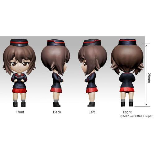 PLATZ Girls & Panzer 1/64 Серия радиоуправляемых боевых танков Tiger I Академия девушек Куромориминэ Электрическое радиоуправление GPRC-2