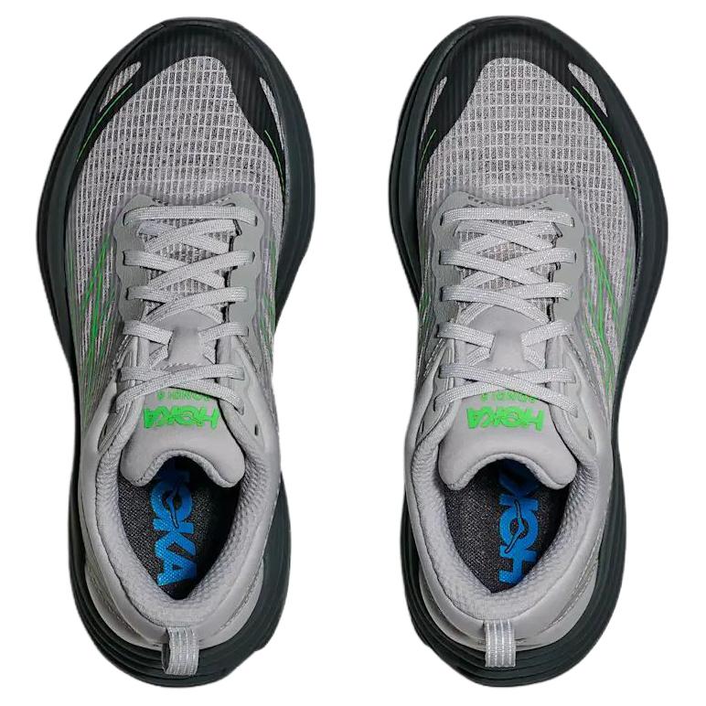 Hoka One One Bondi 8 Stealth Tech Caged Повседневная беговая обувь Унисекс Обувь Серая 1155391-OTRR