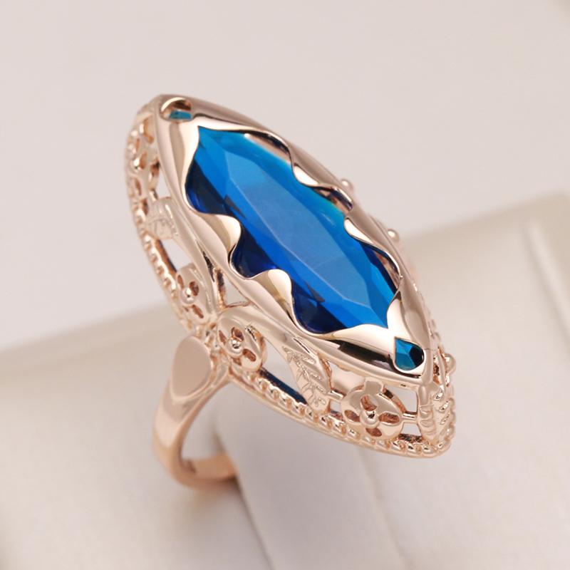 Большие кольца с преувеличенной волнистой текстурой, красные, зеленые, синие цирконы для женщин, винтажные ювелирные изделия золотого цвета