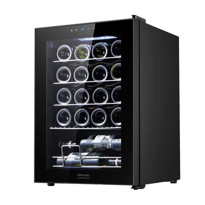 Cecotec Cave à vin Bolero GrandSommelier 2050 Black Compressor