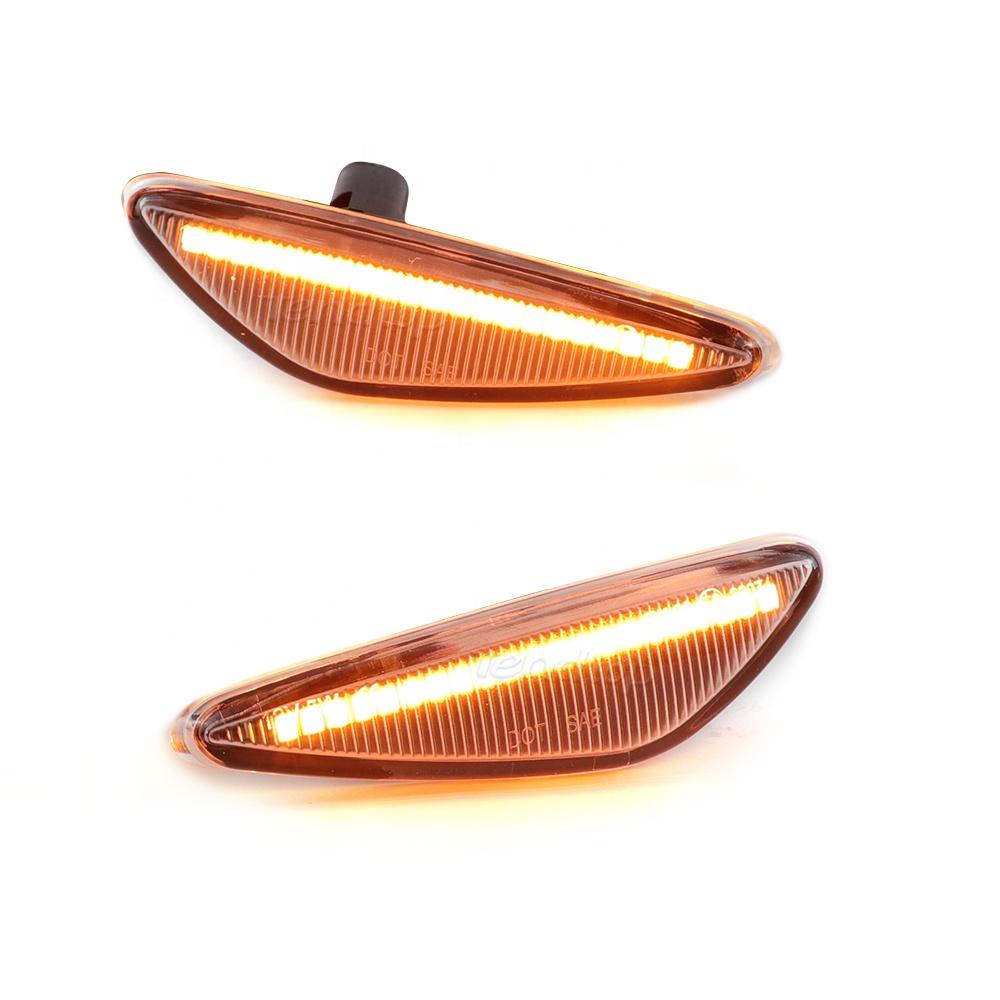 For Mazda 6 Atenza GH 5 Premacy MX-5 for Nissan Lafesta Fiat 124 Spider Dynamic Turn Signal Indicator Lights Side Marker Lamps