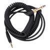 Пружинный звуковой кабель для наушников, подходит для наушников EAH DJ1200, штекер 3,5 мм, удлиненный спиральный шнур 140 330 см