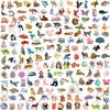 400 Pcs Animals Graffiti Sticker Water Bottle Kid Teen Book Waterproof Travel Laptop Skateboard Vinyl Decal