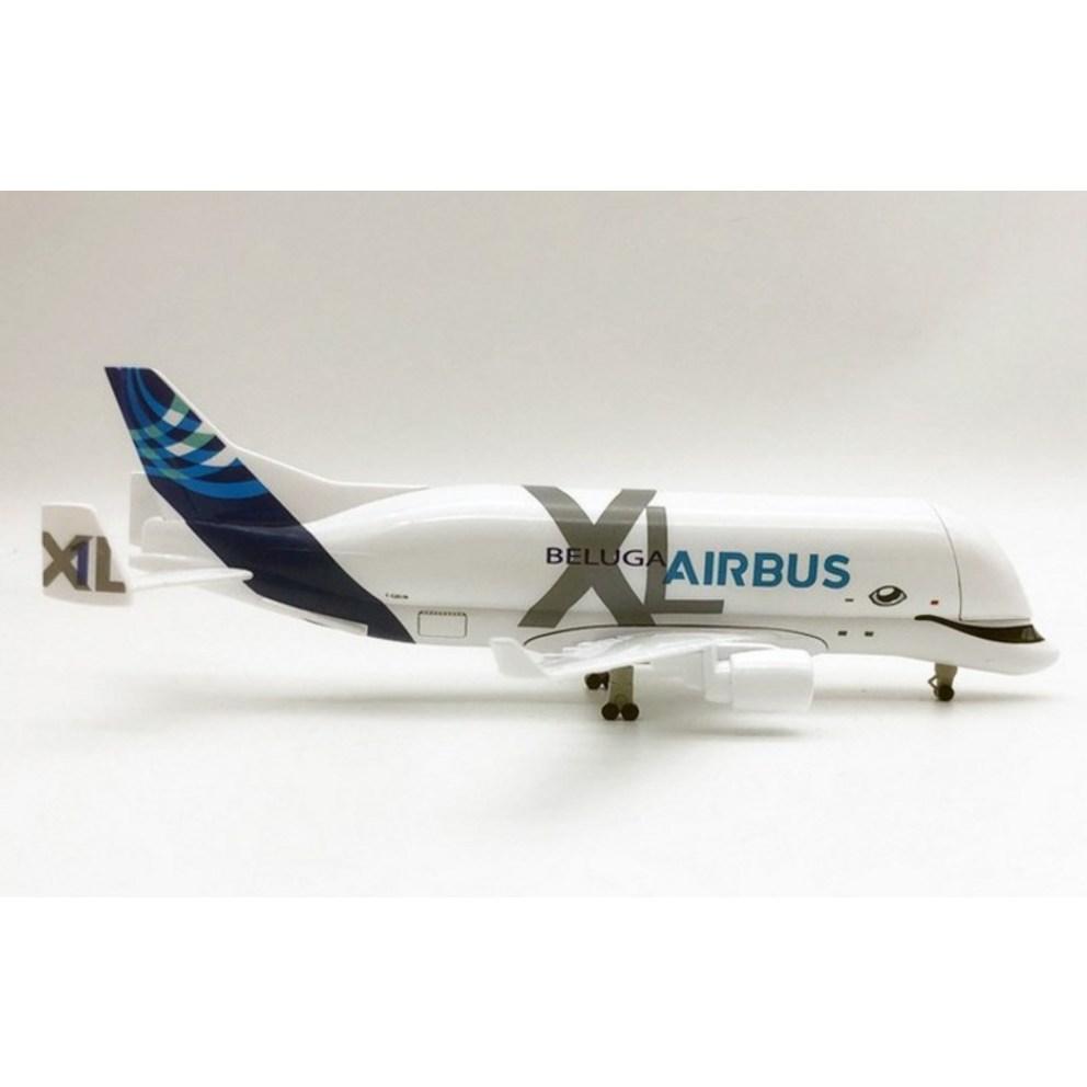Self-produced 1:300 Scale Beluga Model Airplane, 20cm