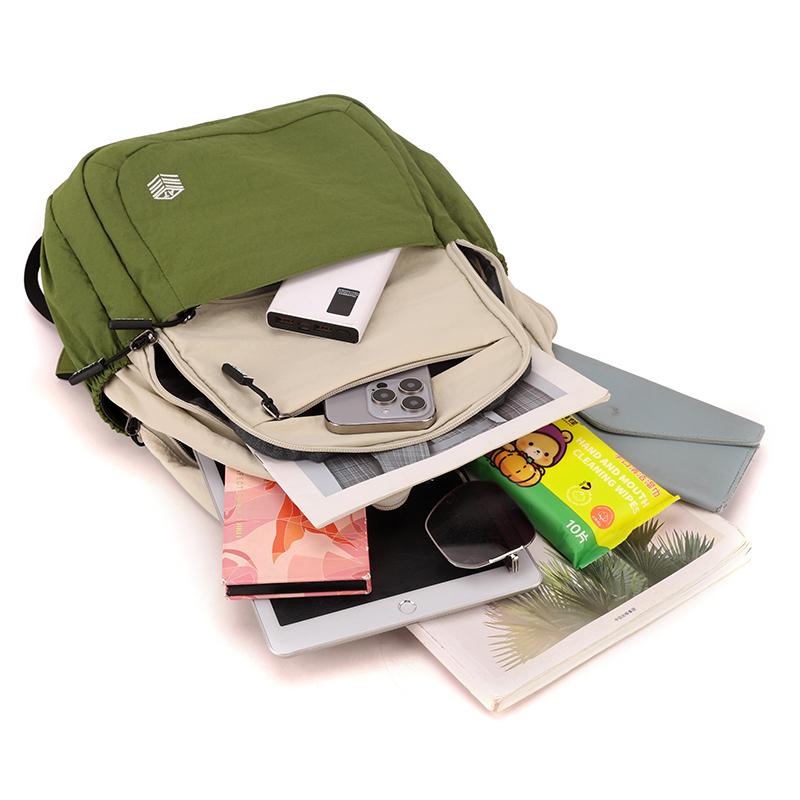 Женская сумка Уличный рюкзак контрастного цвета Студенческий школьный рюкзак Дорожная сумка