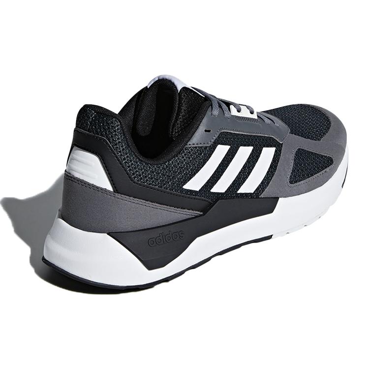 adidas Neo Run80s 'Черный Серый Белый' BB7435