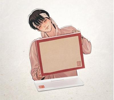 Pop-up store Team lezhin Художник ночи Стикеры Акриловая подставка