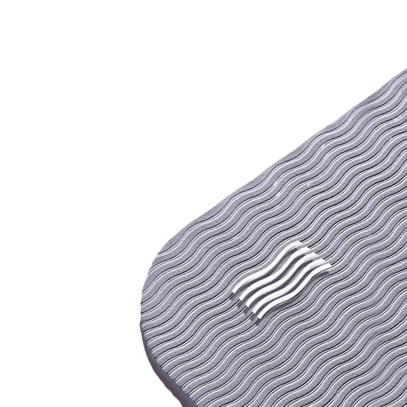 Экологичный нескользящий коврик для йоги: Звукоизолирующий, амортизирующий коврик для фитнеса для использования в помещении