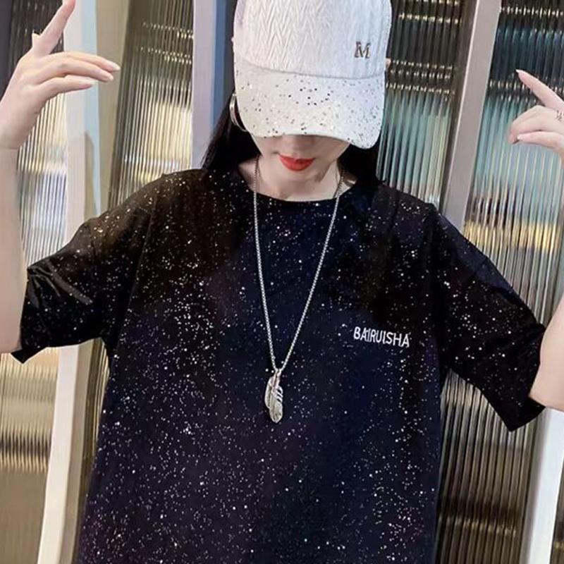 Женская летняя бейсболка с сетчатым дышащим модным принтом и блестками, регулируемая бейсболка с козырьком для улицы