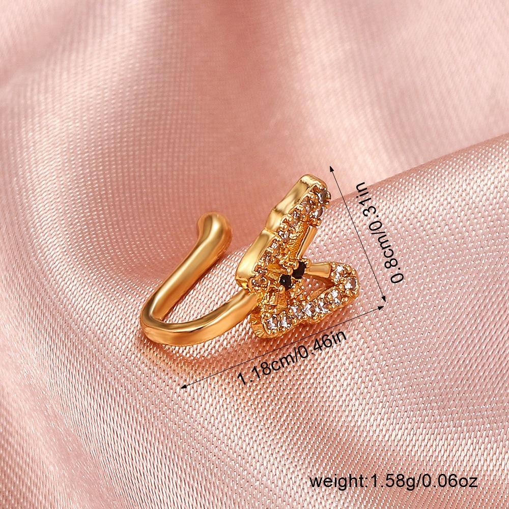 Симпатичный инфицированный пирсинг носа с бриллиантами, прозрачное кольцо-гвоздик для пирсинга ноздри для женщин и парней