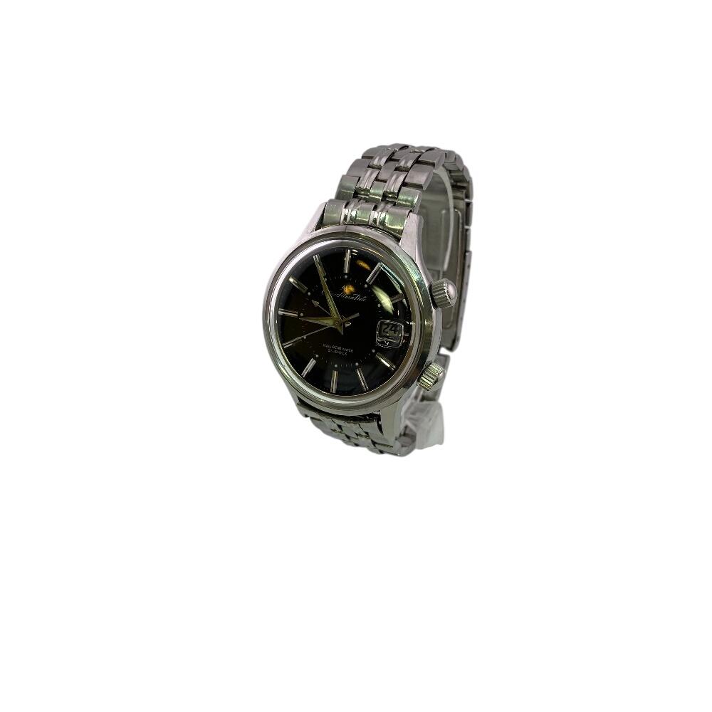 CITIZEN 3-hand date 21 stones Stainless Steel Alarm Date Watches Silver Stainless Steel Used