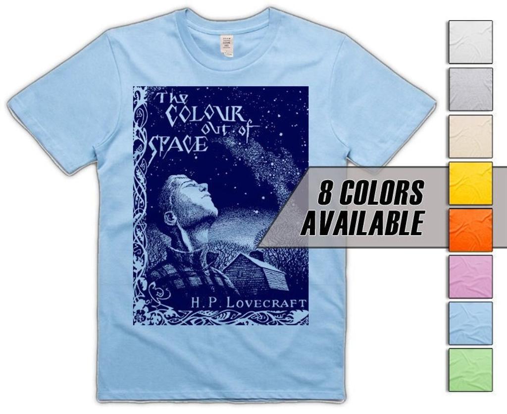 The Color out of Space V2 (Lovecraft) Men's T-Shirt all sizes S-5XL 8 Colors available