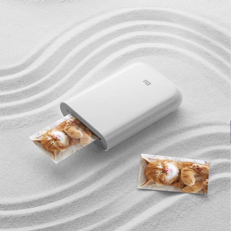 Карманный фотопринтер Xiaomi ZINK Фотобумага с клейкой основой Вилка CN (адаптер в комплекте)