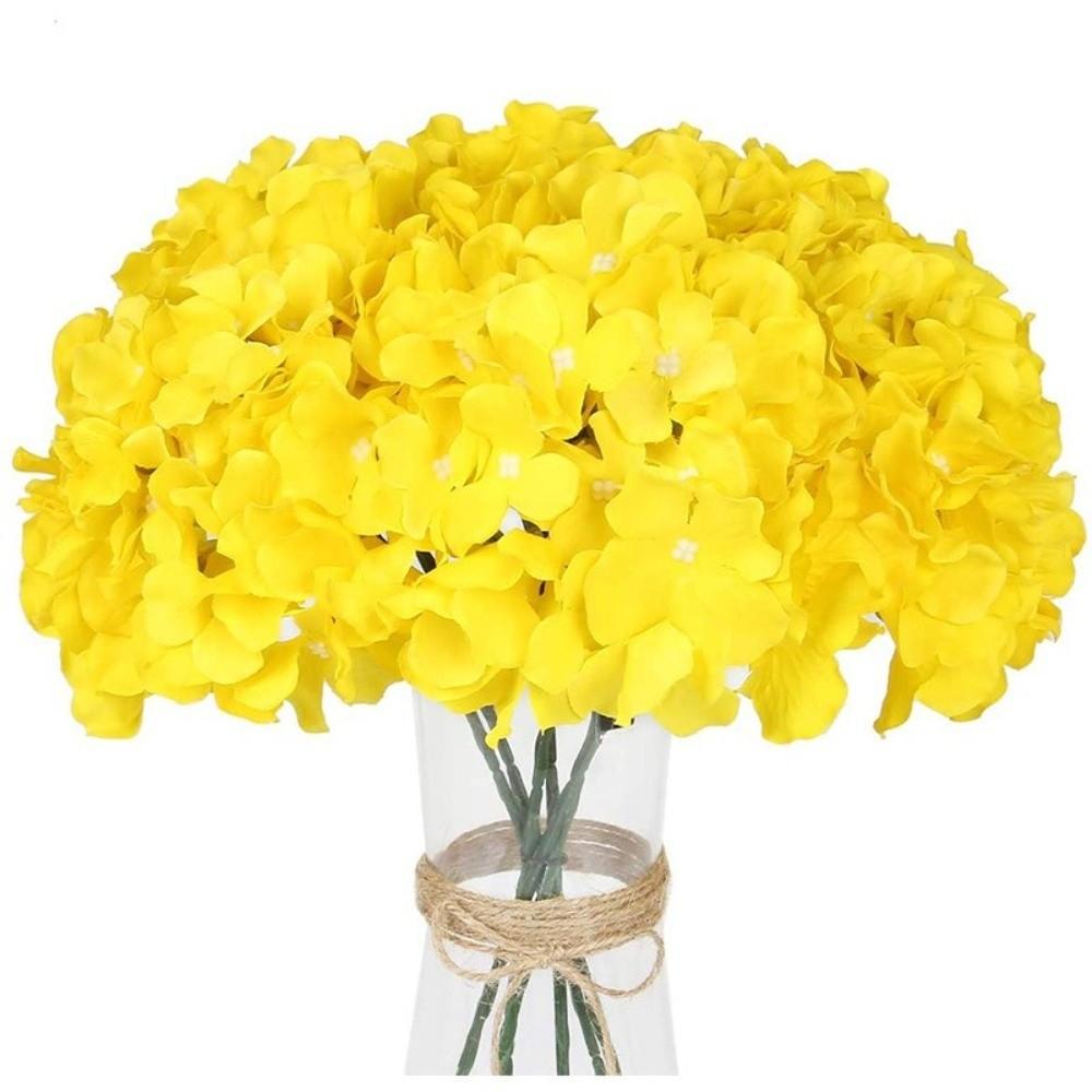 With Stem Hydrangea Dyed Edged Chrysanthemum New Fake Flower Ball Photography Props