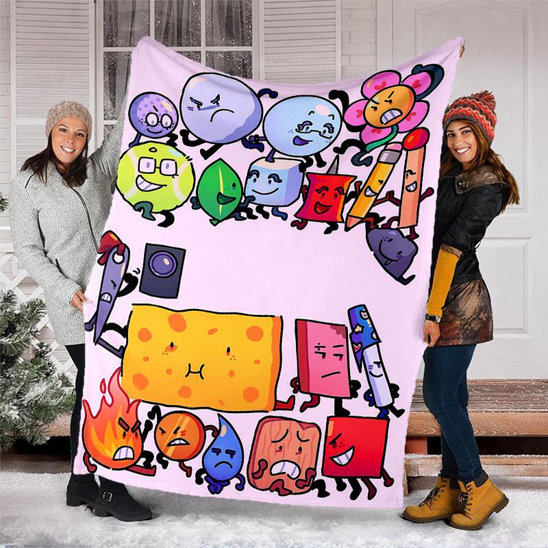 Inanimate Insanity printed throw blanket—lightweight,soft,warm;versatile blanket for all seasons—perfect as &air-conditioning throw,nap blanket