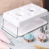 Multi Holes Icing Bag Holder Foldable Piping Bag Placement Stand  Cake Making