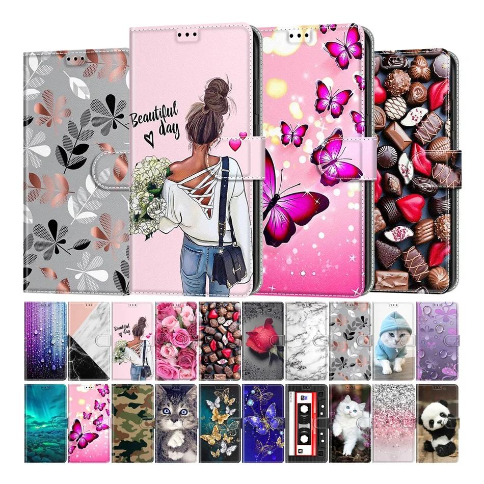 Флип-чехол из кожи для телефона Samsung Galaxy A11 A21S A31 A41 A51 A71 A12 A32 A42 A52 A52S A72 Кошелек Держатель для карт Обложка-книжка