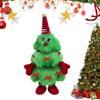 Dancing Plush Christmas Tree Plush Electric Figurine Dancing Christmas Tree with Light Seasonal Scene Decoration Indoor Outdoor