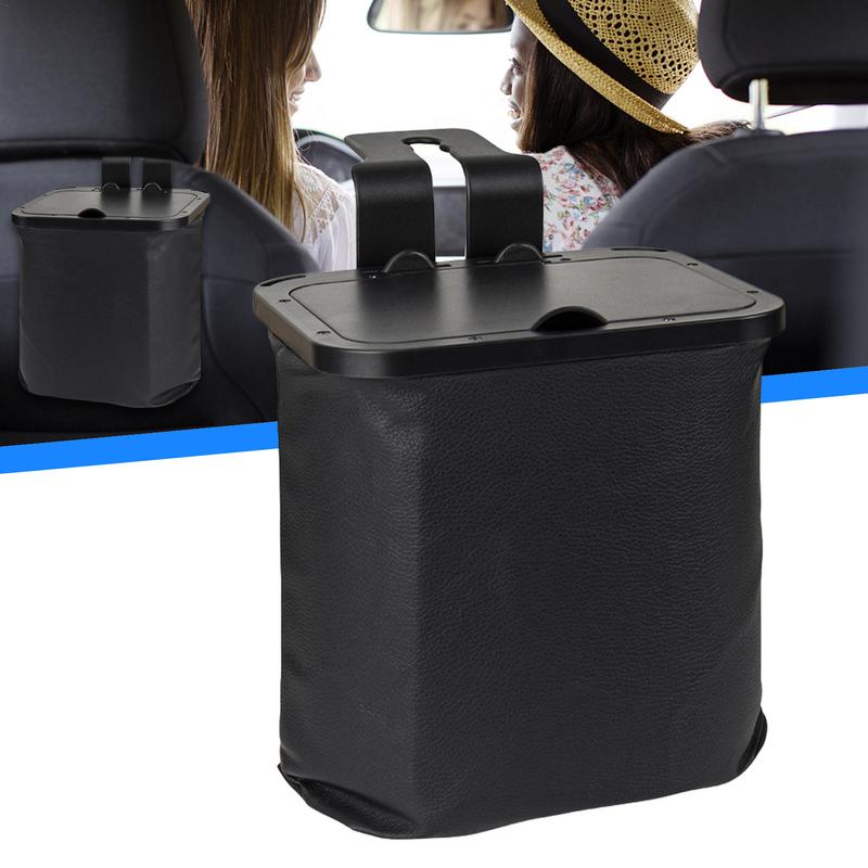Automotive Garbage Cans Leakproof Car Garbage Bag Hangable Multifunctional Auto Storage Bag Car Interior Accessories For Most