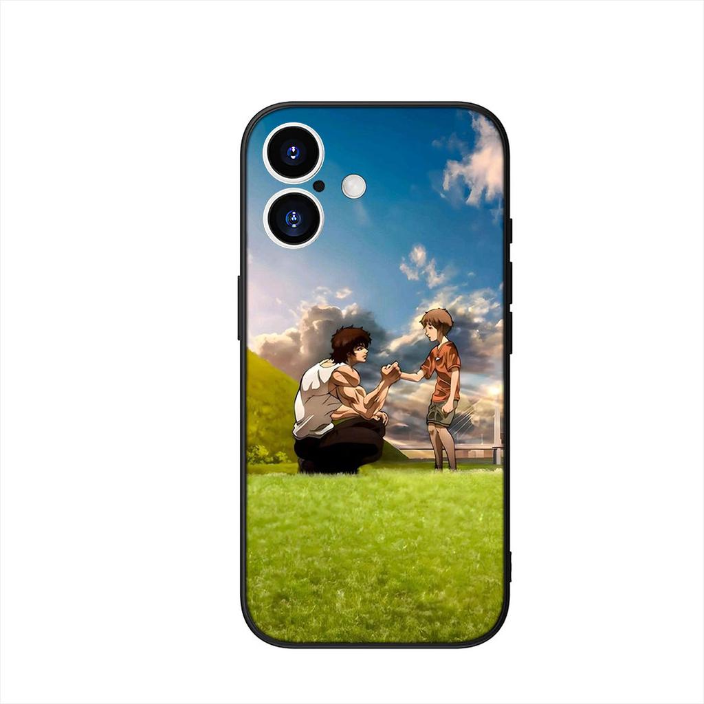 Baki Cartoon Hanma Phone Cover Case for Samsung Galaxy S25 S23 S22 S24 FE Ultra Plus A56 A05 A06 A15 A16 A57 S7 Edge Casing