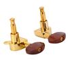 6PCS Semi-Closed 3L3R Tuning Pegs Golden Tuning Keys Professional Guitar Tuning Pegs  Guitarists