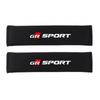 Fashionable Style 2Pcs Car Seat Belt Sleeve Cover Set for GR Sport Gazoo Racing Supra 86 RAV4 C-HR Auto Seatbelt Accessories