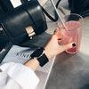 Модные ювелирные аксессуары, металлический панк-черный большой круглый кожаный браслет