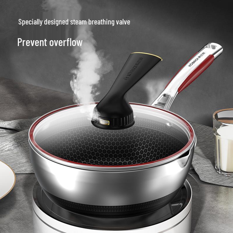 Kobach 5th Gen Honeycomb 316L Stainless Steel Frying Pan