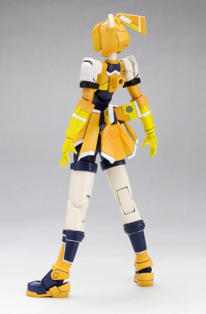 Kotobukiya PHANTASY STAR ONLINE Blue Burst RAKY Yellow Booze Scale Plastic Kit SILK Ver.APSY 1/12