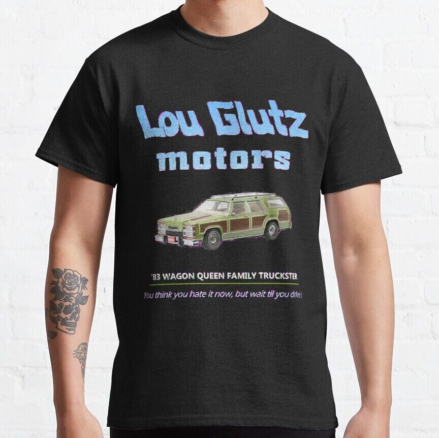 ГОРЯЧАЯ РАСПРОДАЖА! Праздничная футболка Classic Retro Vintage от Lou Glutz Motors S-5XL Унисекс