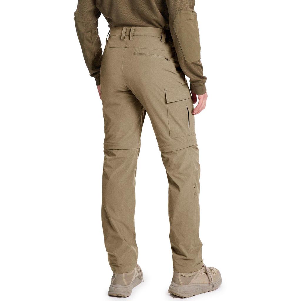 Мужские походные брюки с откидной быстросохнущей водонепроницаемой легкой молнией, для активного отдыха, 5 глубоких карманов