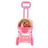 Pet Doll Stroller Toy Pretend Play Dog Large Push Cart Educational Toy for Boys Girls Children