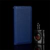 Кожаный чехол-книжка Xiaomi 13 Ultra с держателем для карт - Защитная обложка с узором «Личи»