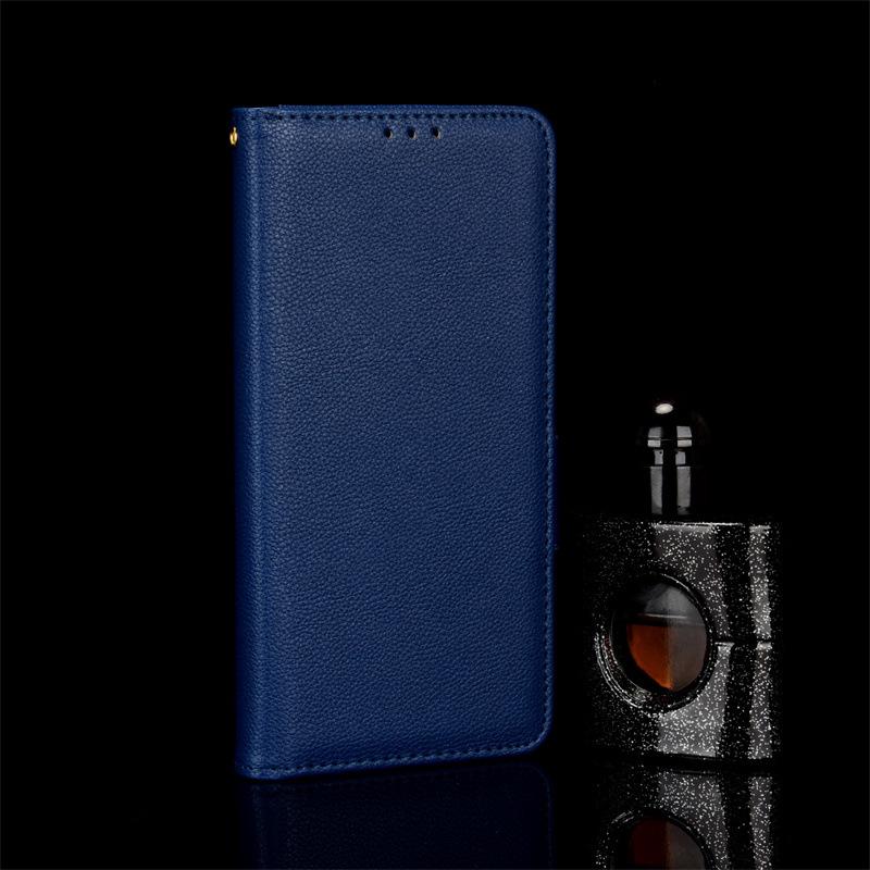 Кожаный чехол-книжка Xiaomi 13 Ultra с держателем для карт - Защитная обложка с узором «Личи»