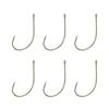100Pcs/Box Metal Fishhook Number 3 To 12 Heavy Duty Barbed Fishing Hook Freshwater Saltwater Bass