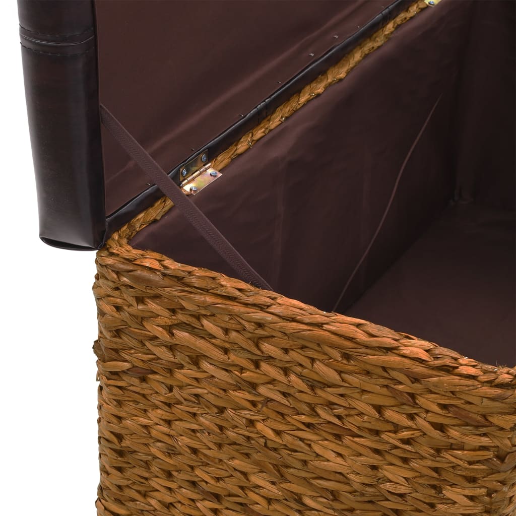 2 Piece Seagrass Seat Bench Set