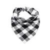 Plaid Triangle Towel Pet Scarf Soft Comfortable To Wear Fine Workmanship Water